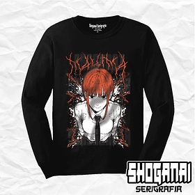 CHSM19 Makima - Chainsawman / Polera manga larga