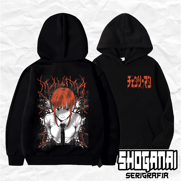 CHSM19 Makima - Chainsawman / Hoddie - Poleron Canguro 1