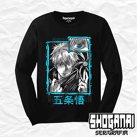 JJK01 Satoru Gojo - Jujutsu Kaisen / Polera manga larga