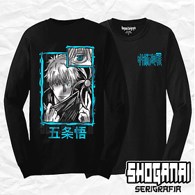 JJK01 Satoru Gojo - Jujutsu Kaisen / Polera manga larga