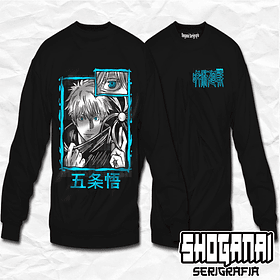 JJK01 Satoru Gojo - Jujutsu Kaisen / Crewneck - Poleron Polo