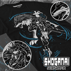 JJK02 Megumi Fushiguro - Jujutsu Kaisen / Polera manga corta