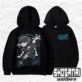 JJK02 Megumi Fushiguro - Jujutsu Kaisen / Hoddie - Poleron Canguro