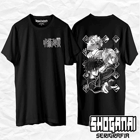 JJK04 OP2 Itadori, Nobara y Megumi - Jujutsu Kaisen / Polera manga corta