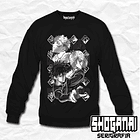 JJK04 OP2 Itadori, Nobara y Megumi - Jujutsu Kaisen / Crewneck - Poleron Polo 1