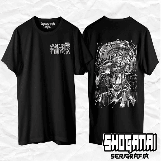 JJK06 Suguru Geto X Kenjaku - Jujutsu Kaisen / Polera manga corta 1