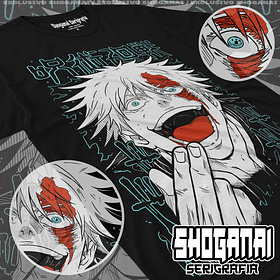JJK08 Satoru Gojo - Jujutsu Kaisen / Polera manga corta