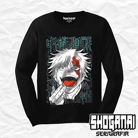 JJK08 Satoru Gojo - Jujutsu Kaisen / Polera manga larga
