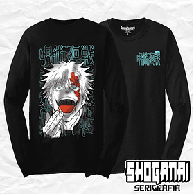 JJK08 Satoru Gojo - Jujutsu Kaisen / Polera manga larga