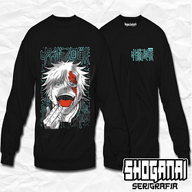JJK08 Satoru Gojo - Jujutsu Kaisen / Crewneck - Poleron Polo