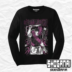 JJK09 Toji Fushiguro - Jujutsu Kaisen / Polera manga larga