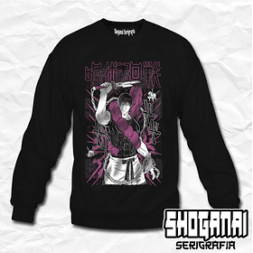 JJK09 Toji Fushiguro - Jujutsu Kaisen / Crewneck - Poleron Polo