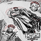 JJK10 Ryomen Sukuna - Jujutsu Kaisen / Polera manga corta 1
