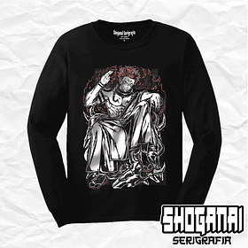 JJK10 Ryomen Sukuna - Jujutsu Kaisen / Polera manga larga