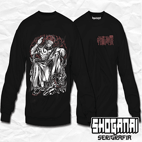 JJK10 Ryomen Sukuna - Jujutsu Kaisen / Crewneck - Poleron Polo