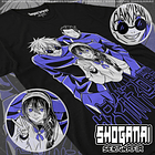 JJK11 Riko Amanai, Suguru Geto y Satoru Gojo - Jujutsu Kaisen / Polera manga corta 1