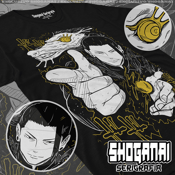 JJK12 Suguru Geto - Jujutsu Kaisen / Polera manga corta 1