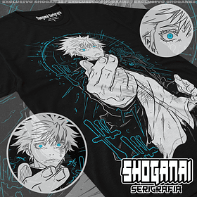 JJK13 Satoru Gojo - Jujutsu Kaisen / Polera manga corta