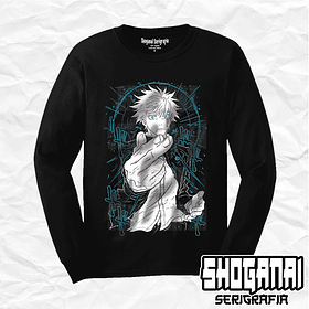 JJK13 Satoru Gojo - Jujutsu Kaisen / Polera manga larga