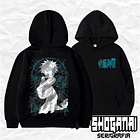 JJK13 Satoru Gojo - Jujutsu Kaisen / Hoddie - Poleron Canguro 1