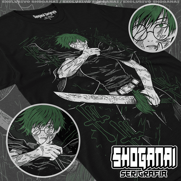 JJK14 Maki Zenin - Jujutsu Kaisen / Polera manga corta 1