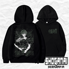 JJK14 Maki Zenin - Jujutsu Kaisen / Hoddie - Poleron Canguro