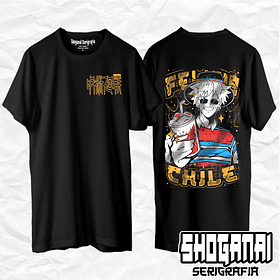 JJK15 Satoru Gojo Fiestas Patrias 18SEPT - Jujutsu Kaisen / Polera manga corta