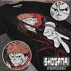 JJK16 Itadori X Sukuna - Jujutsu Kaisen / Polera manga corta 1