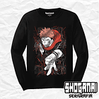 JJK16 Itadori X Sukuna - Jujutsu Kaisen / Polera manga larga 1