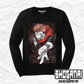 JJK16 Itadori X Sukuna - Jujutsu Kaisen / Polera manga larga