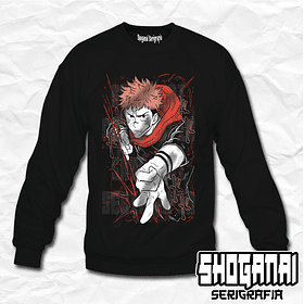 JJK16 Itadori X Sukuna - Jujutsu Kaisen / Crewneck - Poleron Polo