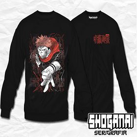 JJK16 Itadori X Sukuna - Jujutsu Kaisen / Crewneck - Poleron Polo