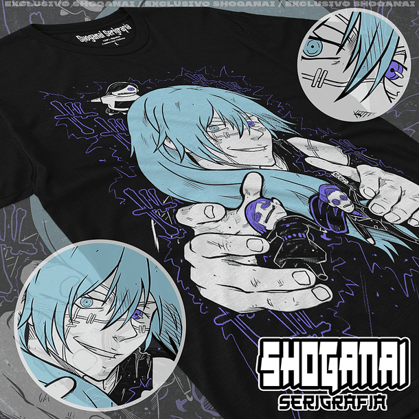 JJK19 Mahito - Jujutsu Kaisen / Polera manga corta 1