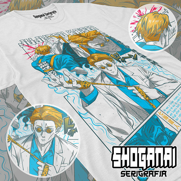 JJK22 Kento Nanami - Jujutsu Kaisen / Polera manga corta 1