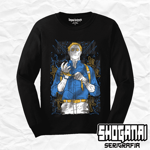 JJK23 Kento Nanami - Jujutsu Kaisen / Polera manga larga 1