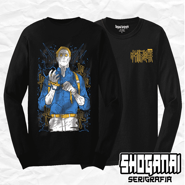 JJK23 Kento Nanami - Jujutsu Kaisen / Polera manga larga 1