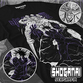 JJK24 Megumi X Mahoraga - Jujutsu Kaisen / Polera manga corta