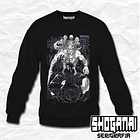 JJK24 Megumi X Mahoraga - Jujutsu Kaisen / Crewneck - Poleron Polo 1