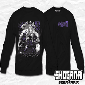 JJK24 Megumi X Mahoraga - Jujutsu Kaisen / Crewneck - Poleron Polo