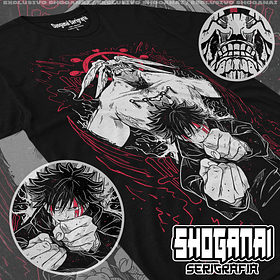 JJK25 Megumi X Mahoraga - Jujutsu Kaisen / Polera manga corta