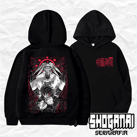 JJK25 Megumi X Mahoraga - Jujutsu Kaisen / Hoddie - Poleron Canguro