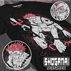 JJK26 Ryomen Sukuna - Jujutsu Kaisen / Polera manga corta 1