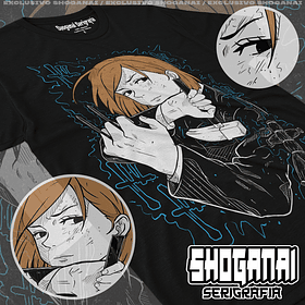 JJK27 Nobara Kugisaki - Jujutsu Kaisen / Polera manga corta