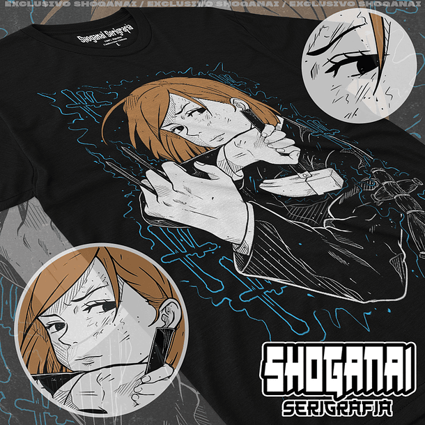 JJK27 Nobara Kugisaki - Jujutsu Kaisen / Polera manga corta 1