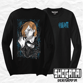 JJK27 Nobara Kugisaki - Jujutsu Kaisen / Polera manga larga