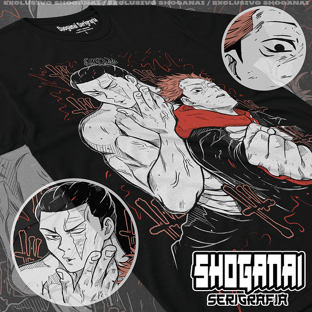 JJK28 Aoi Todo e Itadori - Jujutsu Kaisen / Polera manga corta 1