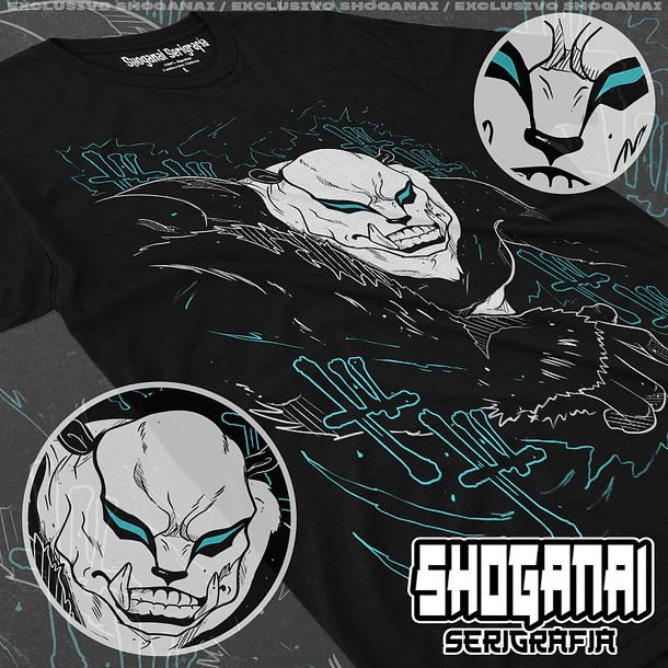 JJK29 Panda - Jujutsu Kaisen / Polera manga corta 1