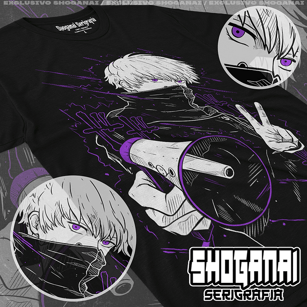 JJK30 Toge Inumaki - Jujutsu Kaisen / Polera manga corta 1