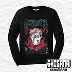 JJK32 Itadori X Mahito - Jujutsu Kaisen / Polera manga larga 1