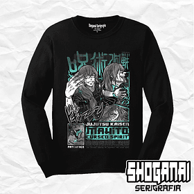 JJK33 Mahito - Jujutsu Kaisen / Polera manga larga